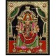 Samayapura Mariamman 3D Tanjore Painting Samayapura Mariamman 3D Tanjore Painting