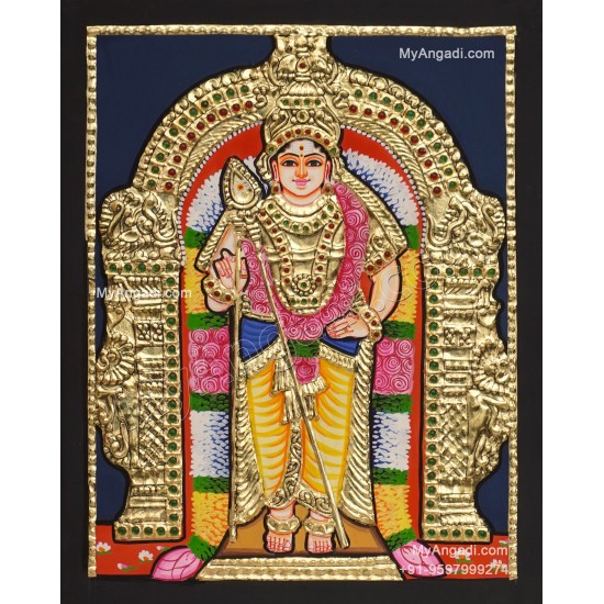 Murugan Tanjore Painting