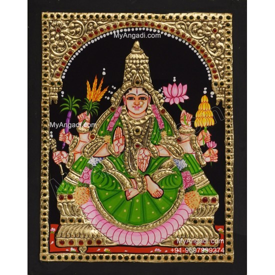 Dhanya Lakshmi Tanjore Painting