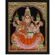 Santhana Lakshmi Tanjore Painting