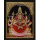 Veera Lakshmi Tanjore Painting