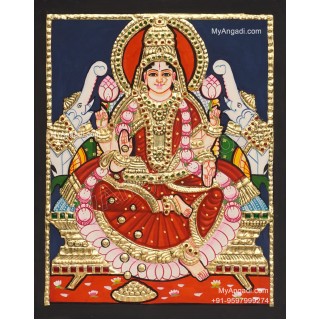 5 Set Ganesha Murugan Balaji Lakshmi Saraswathi Tanjore painting