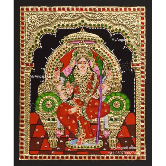 Lalitha Devi Tanjore Painting
