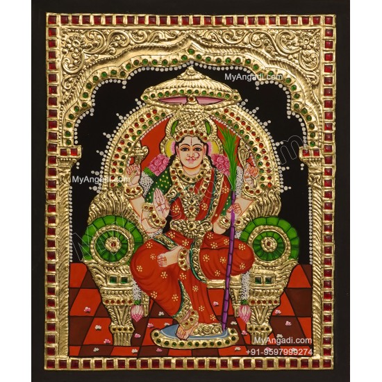 Lalitha Devi Tanjore Painting