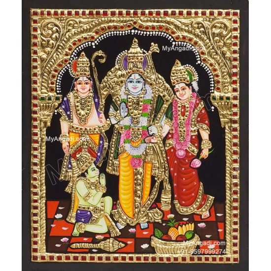 Ram Darbar Tanjore Painting