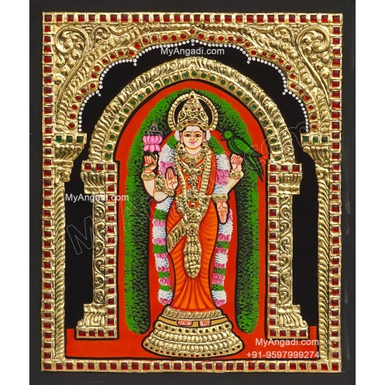 Vasavi Kanyaka Parameshwari Tanjore Painting