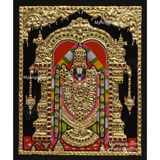 Venkateshwara Swamy Tanjore Painting Venkateshwara Swamy Tanjore Painting