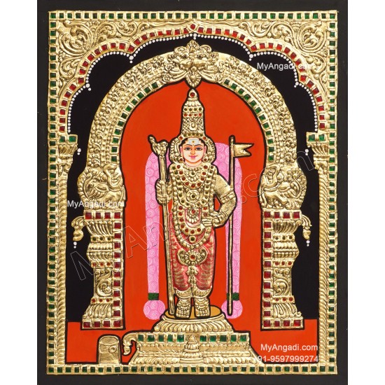Murugan Tanjore Painting Murugan Tanjore Painting