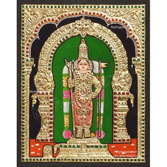 Murugan Tanjore Painting Murugan Tanjore Painting