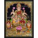 Kubera Lakshmi Tanjore Painting Kubera Lakshmi Tanjore Painting