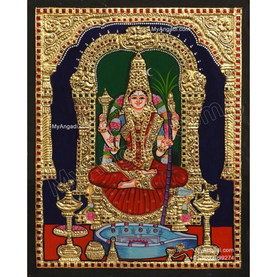 Kamatchi Tanjore Painting Kamatchi Tanjore Painting