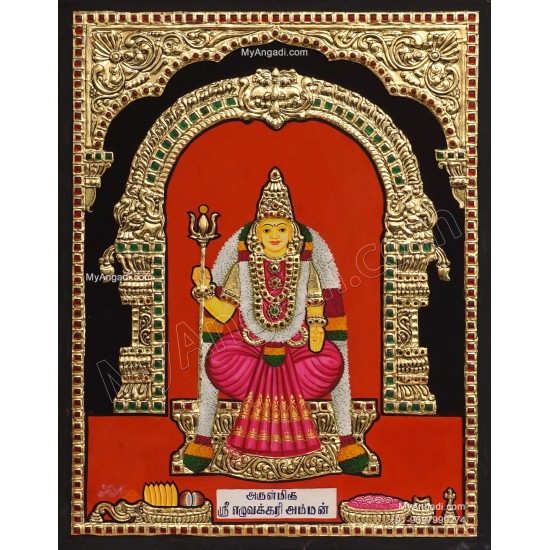 Sri Eluvakkari Amman Tanjore Painting