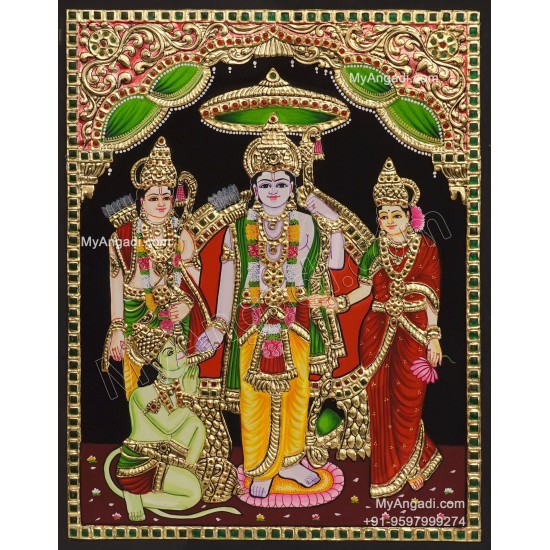 Ram Durbar Tanjore Painting