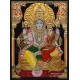 Vishnu Lakshmi Tanjore Painting