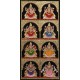 Ashta Lakshmi Tanjore Painting