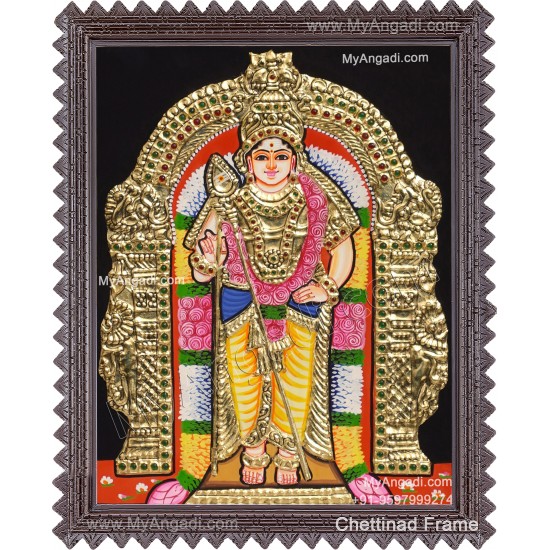 Murugan Tanjore Painting