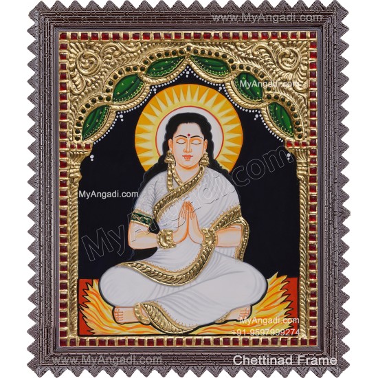 Vengamamba Ammavaru Tanjore Painting Vengamamba Ammavaru Tanjore Painting