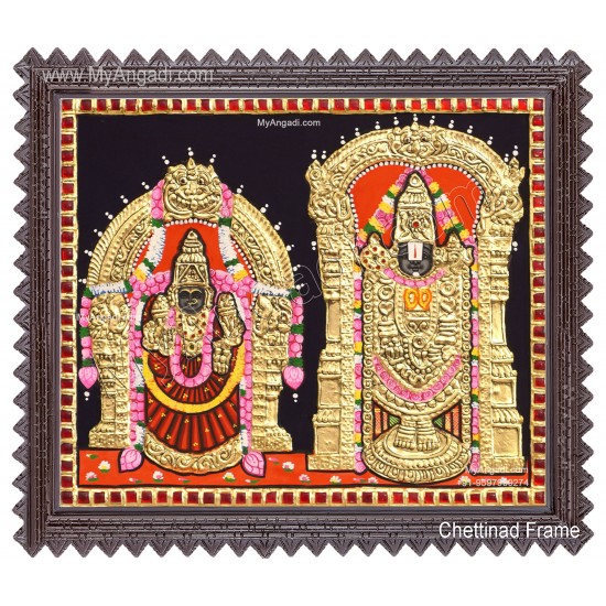 Balaji Thayar Tanjore Painting Balaji Thayar Tanjore Painting