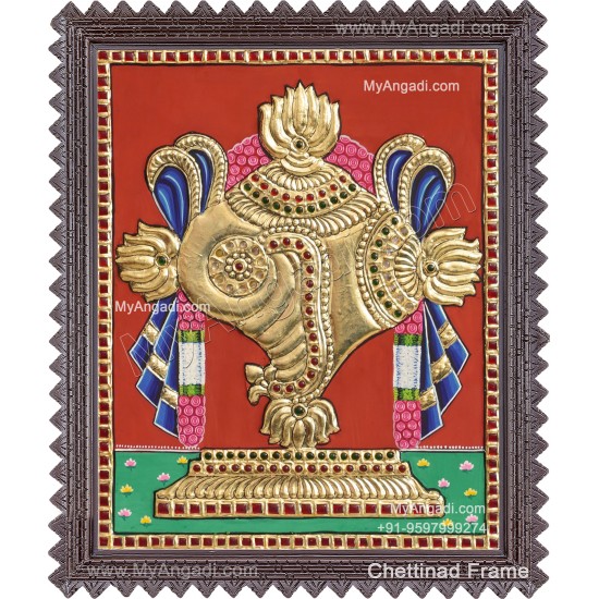 Sangu Tanjore Painting Sangu Tanjore Painting
