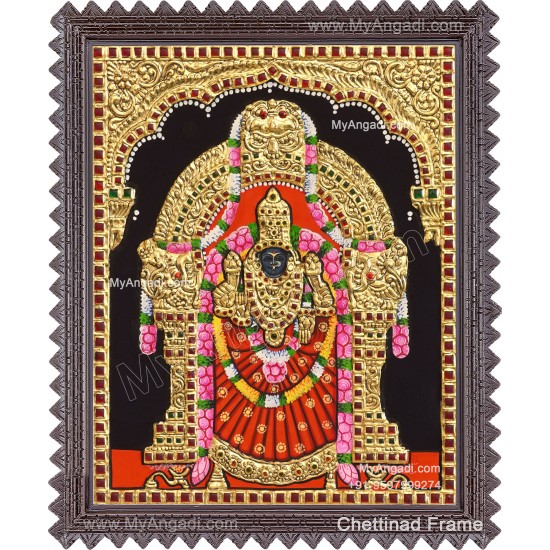 Padmavathi Thayar Tanjore Painting Padmavathi Thayar Tanjore Painting