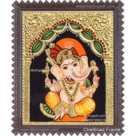 Ganesha Tanjore Painting Ganesha Tanjore Painting