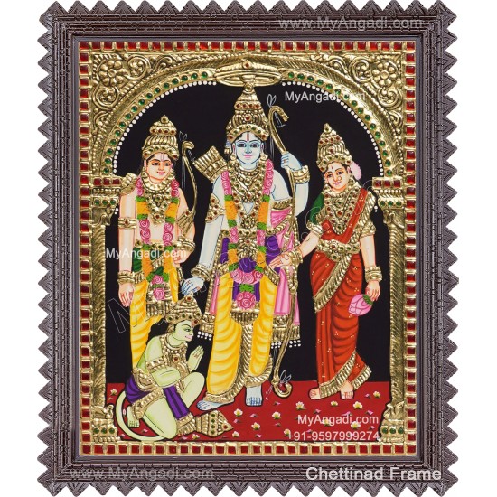 Ram Darbar Tanjore Painting