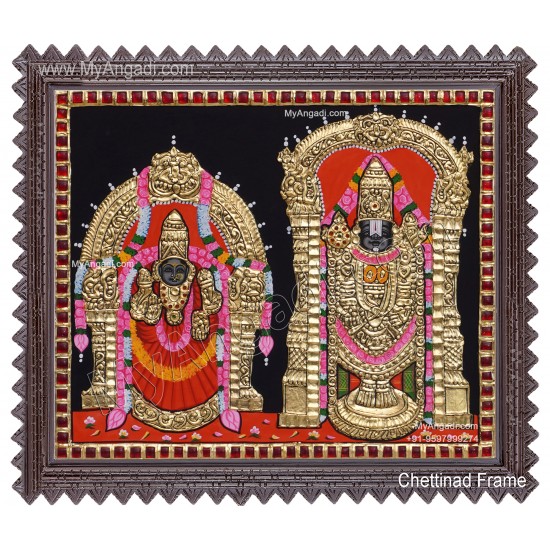 Balaji Thayar Tanjore Painting Balaji Thayar Tanjore Painting