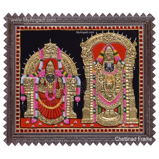Balaji Thayar Tanjore Painting Balaji Thayar Tanjore Painting