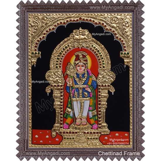 Murugan Tanjore Painting Murugan Tanjore Painting