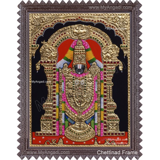 Perumal Tanjore Painting Perumal Tanjore Painting