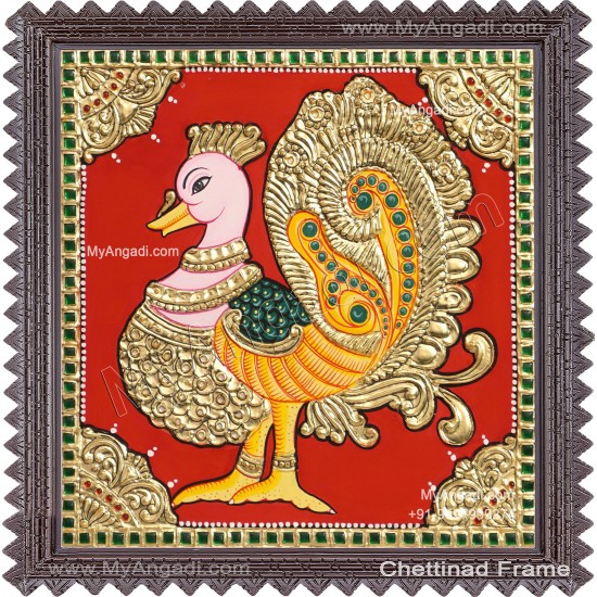 Swan Tanjore Painting