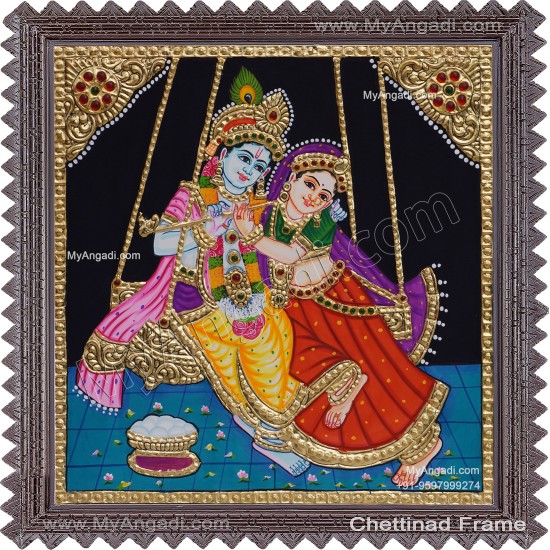 Radha Krishna Tanjore Painting Radha Krishna Tanjore Painting