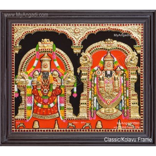 3D Balaji Thayar Tanjore Painting