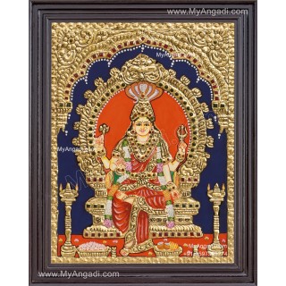Renuka Devi Tanjore Painting