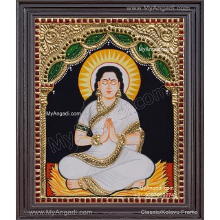 Vengamamba  Ammavaru Tanjore Painting