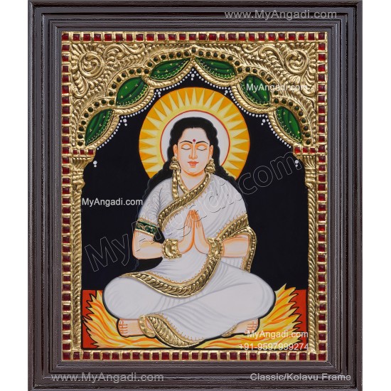 Vengamamba Ammavaru Tanjore Painting Vengamamba Ammavaru Tanjore Painting