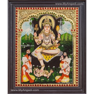 Dakshinamoorthi Tanjore Painting
