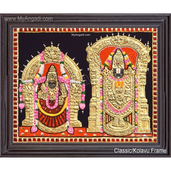Balaji Thayar Tanjore Painting Balaji Thayar Tanjore Painting