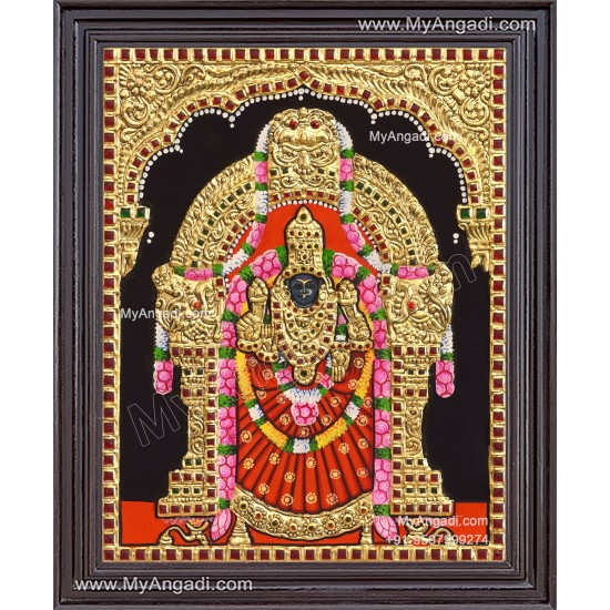 Padmavathi Thayar Tanjore Painting Padmavathi Thayar Tanjore Painting