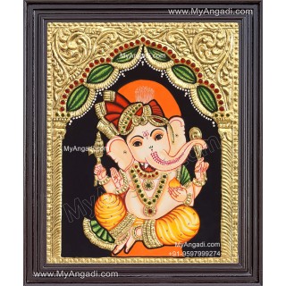 Ganesha Tanjore Painting