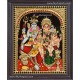 Siva Family Tanjore Painting Siva Family Tanjore Painting