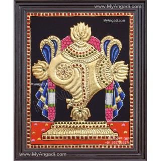 Sangu Tanjore Painting