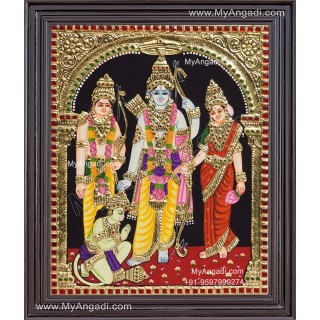 Ram Darbar Tanjore Painting