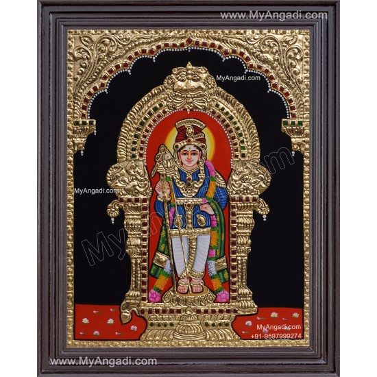 Murugan Tanjore Painting Murugan Tanjore Painting