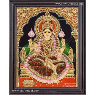 Mahalakshmi Tanjore Painting