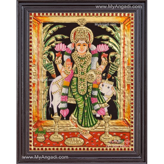 Vastu Lakshmi Tanjore Painting Vastu Lakshmi Tanjore Painting