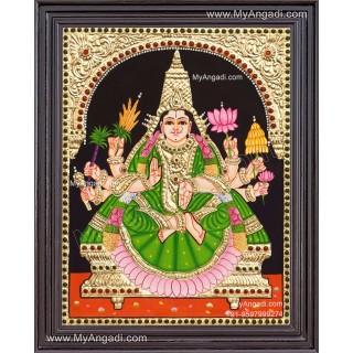 Dhanya Lakshmi Tanjore Painting
