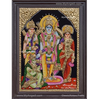 Ram Darbar Tanjore Painting