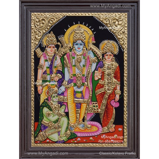 Ram Darbar Tanjore Painting Ram Darbar Tanjore Painting