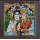 Shivan Parvathi Tanjore Painting Shivan Parvathi Tanjore Painting